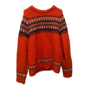 VINTAGE Men's LOGG by H&M Red Knit Sweater